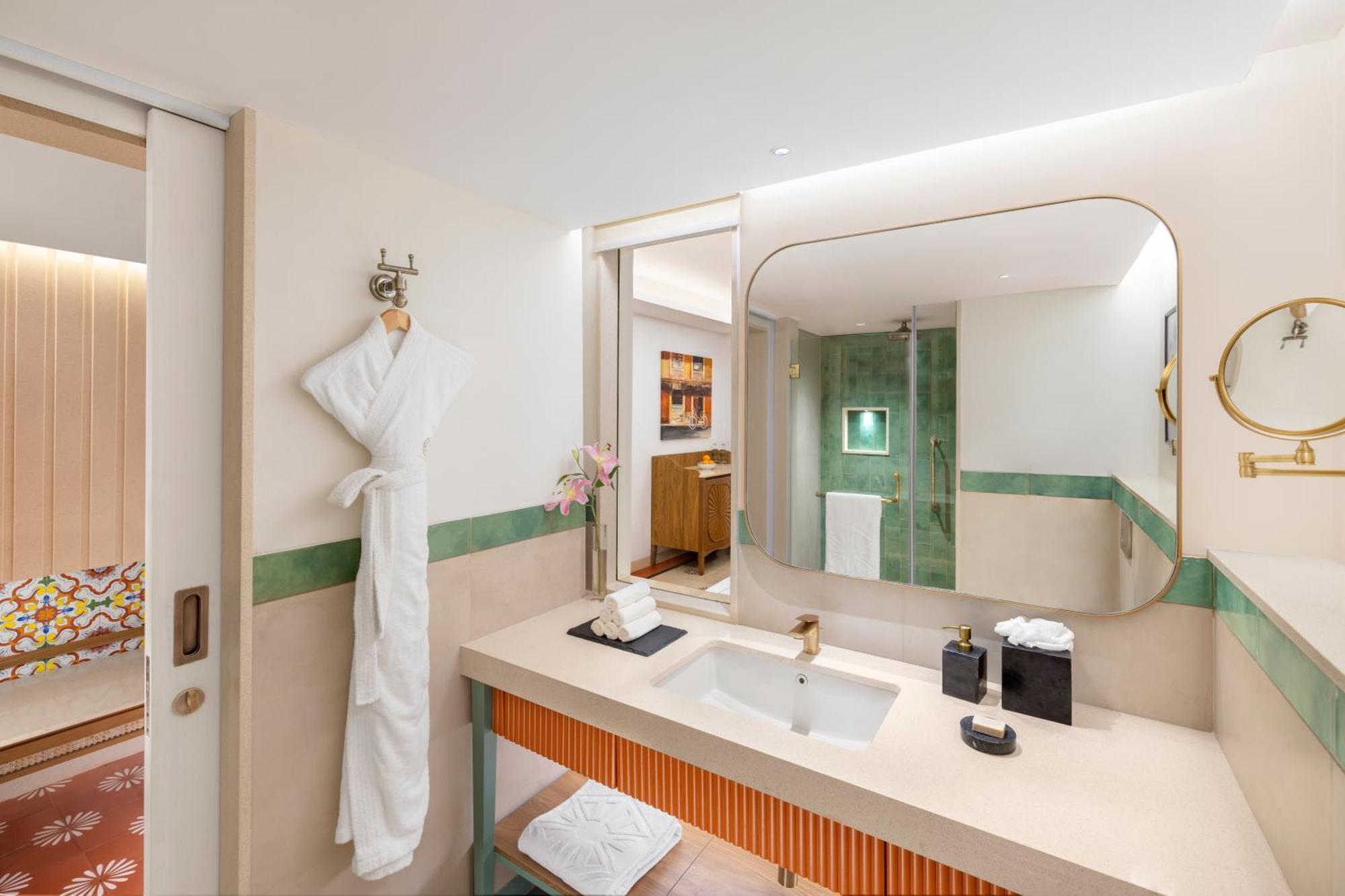 Taj Cidade De Goa Heritage, Goa Santa Cruz Екстер'єр фото Bathroom