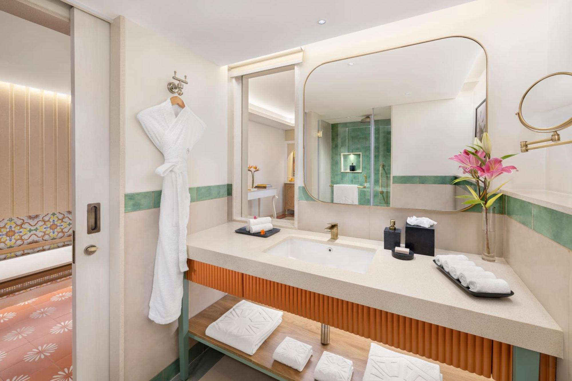 Taj Cidade De Goa Heritage, Goa Santa Cruz Екстер'єр фото Bathroom