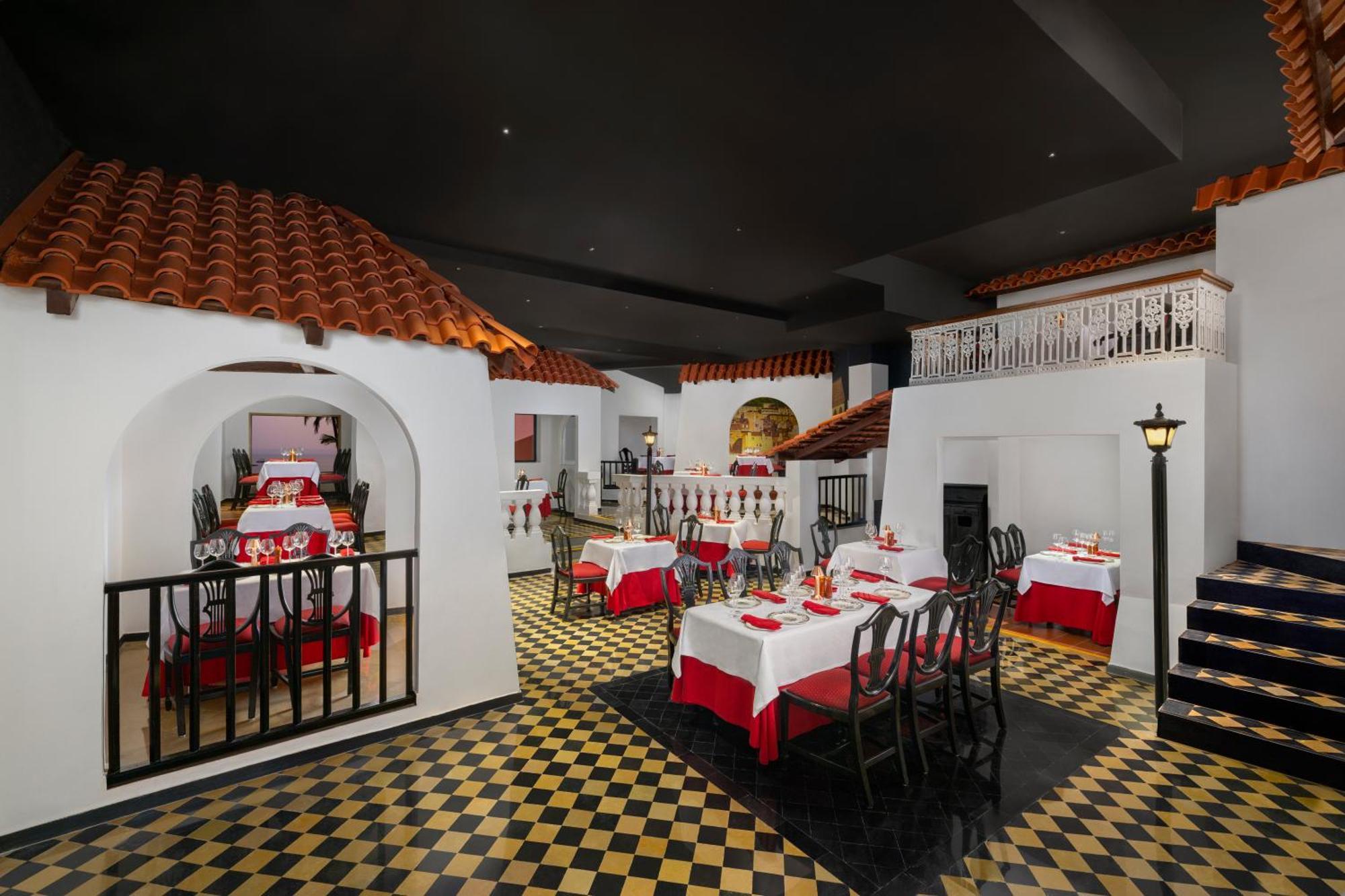 Taj Cidade De Goa Heritage, Goa Santa Cruz Екстер'єр фото Interior of the restaurant